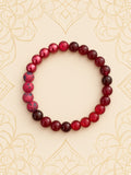 Bracelet Rouge Grenat - 20cm
