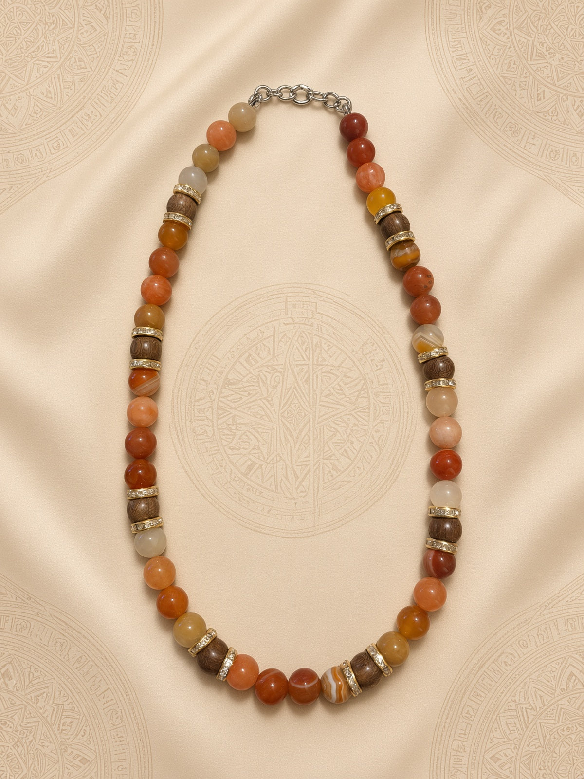 Collier Sable Doré-44à49cm