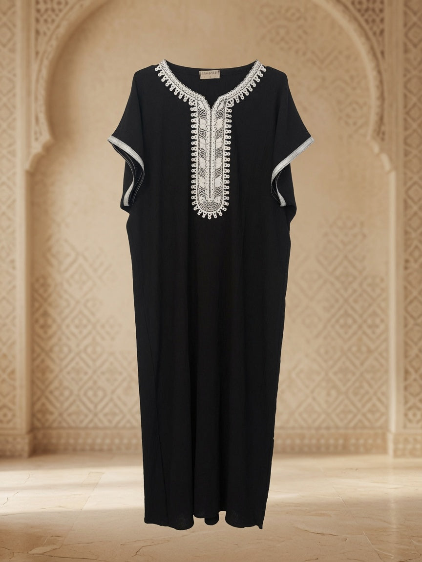 Djellaba noir