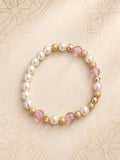 Bracelet Rose de Damas - 19cm