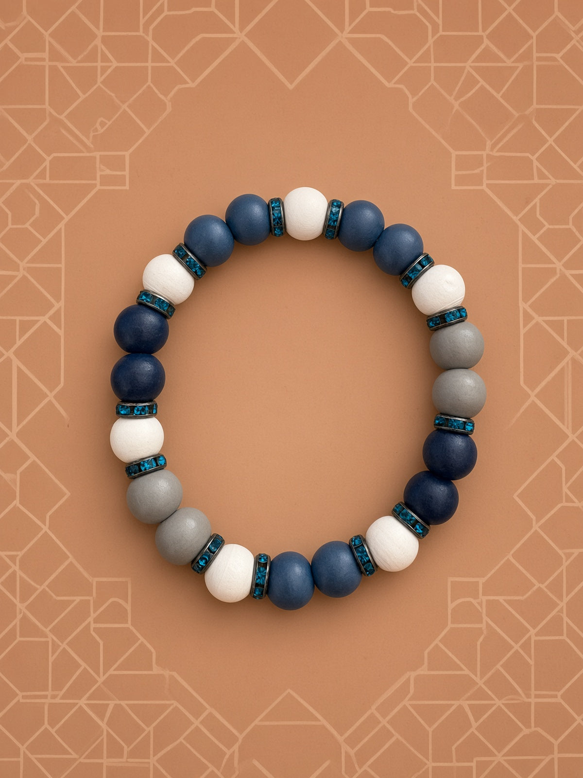 Bracelet Bleu Majorelle -20cm