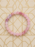 Bracelet Rose Poudré -19cm