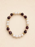 Bracelet Nuit Prune - 19 cm